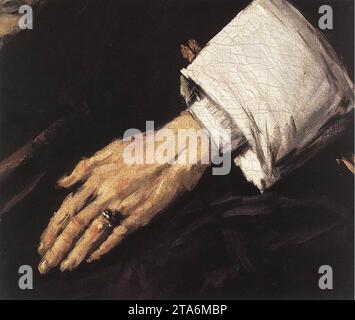 Regentesses of the Old Men's Almshouse (detail) 1664 by Frans Hals Stock Photo