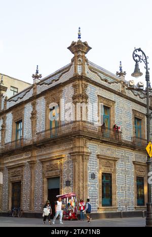 Mexico City, CDMX, Mexico, Casa de los Azulejos (English, The House of Tiles), Editorial only. Stock Photo