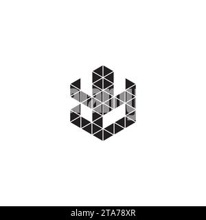YY initial logo letters in high quality professional design that will print well across any print media Stock Vector