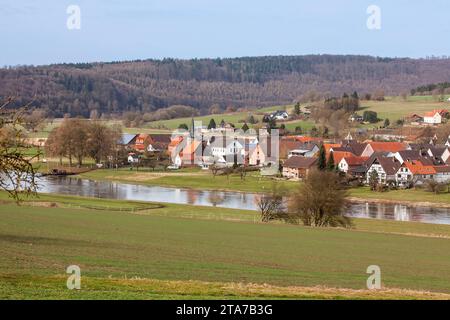 Wahmbeck, city of Bodenfelde, district of Northeim, Lower Saxony, Germany, Europe Stock Photo