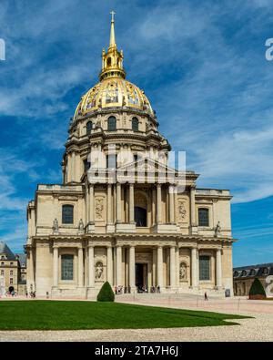 Tomb of Napoleon at Les Invalide in Paris Stock Photo