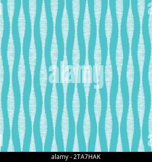 Hatched vertical shapes, free hand squiggle seamless vector pattern. Great for textile, wallpaper. Vector illustration Stock Vector