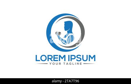 GYM Logo Design Unique and Creative Logo Design Stock Vector
