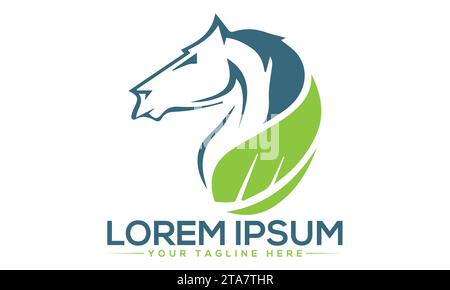 Horse Logo Design Unique and Professional Logo Design Stock Vector