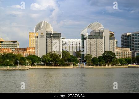 Kompleks Islam Putrajaya, Putrajaya Lakeside, Malaysia Stock Photo