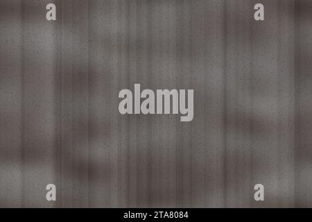 Seamless photocopy pattern with vertical gradient lines on lightly crumpled paper with grayscale grain texture. Static printing error. Abstract ink gr Stock Vector
