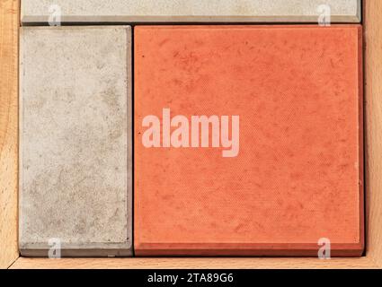 Colorful stone material pattern texture background used in a construction industry Stock Photo