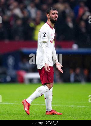 Manchester United S Bruno Fernandes Is Dejected After His Team Conceded