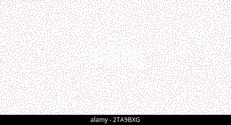 Sand effect stipple textured background vector illustration, round confetti dots grunge pattern. Abstract ornament festive template concept, speckled chaotic particles, geometric image, banner Stock Vector