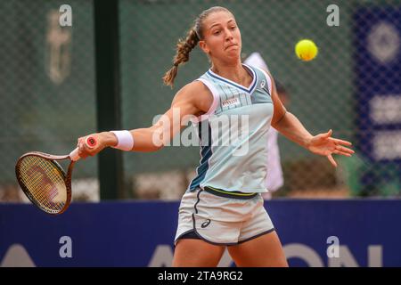 Diane Parry (France). Argentina Open WTA 202 Stock Photo