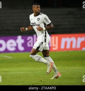 Curitiba, Brazil. 29th Nov, 2023. Junior Santos during Coritiba x Botafogo match held at Estádio Couto Pereira in Curitiba, PR. Credit: Carlos Pereyra/FotoArena/Alamy Live News Stock Photo