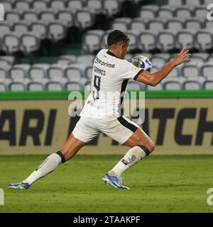 Curitiba, Brazil. 29th Nov, 2023. Tiquinho Soares during Coritiba x Botafogo match held at the Couto Pereira Stadium in Curitiba, PR. Credit: Carlos Pereyra/FotoArena/Alamy Live News Stock Photo