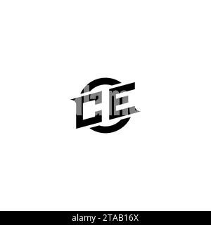 CE initial game logo, banner design for your e-sports or streaming team Stock Vector