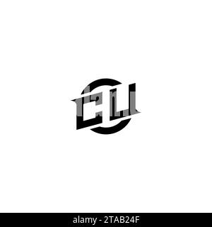 CU initial game logo, banner design for your e-sports or streaming team Stock Vector