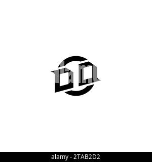DD initial game logo, banner design for your e-sports or streaming team Stock Vector