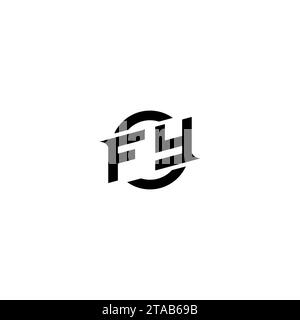FY initial game logo, banner design for your e-sports or streaming team Stock Vector