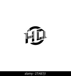 HD initial game logo, banner design for your e-sports or streaming team Stock Vector