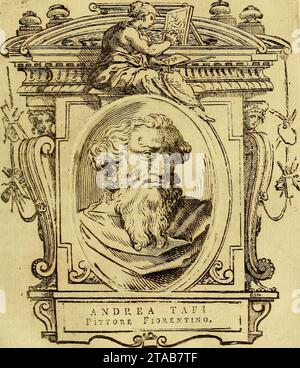 Vite de più eccellenti pittori scultori ed architetti (1767) (14597768637). Stock Photo