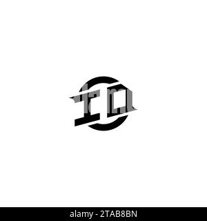 ID initial game logo, banner design for your e-sports or streaming team Stock Vector