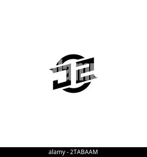 JZ initial game logo, banner design for your e-sports or streaming team Stock Vector