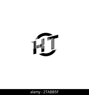 KT initial game logo, banner design for your e-sports or streaming team Stock Vector