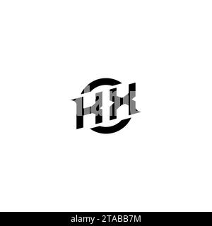 KX initial game logo, banner design for your e-sports or streaming team Stock Vector