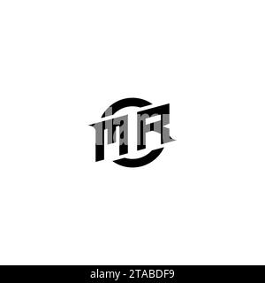 MR initial game logo, banner design for your e-sports or streaming team Stock Vector