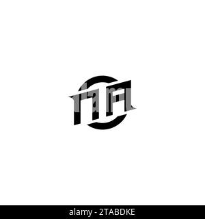 NA initial game logo, banner design for your e-sports or streaming team Stock Vector