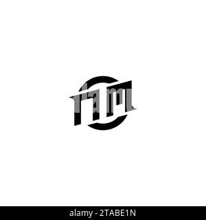 NM initial game logo, banner design for your e-sports or streaming team Stock Vector