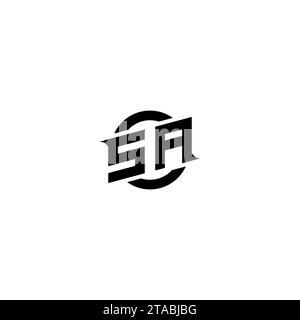 SA initial game logo, banner design for your e-sports or streaming team Stock Vector