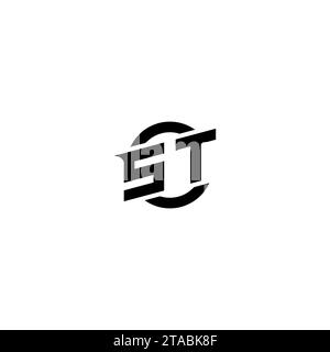 ST initial game logo, banner design for your e-sports or streaming team Stock Vector