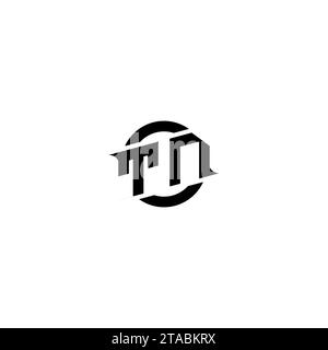 TN initial game logo, banner design for your e-sports or streaming team Stock Vector