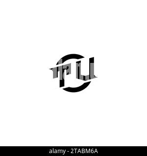 TV initial game logo, banner design for your e-sports or streaming team Stock Vector