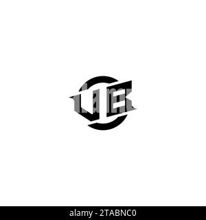 VB initial game logo, banner design for your e-sports or streaming team Stock Vector