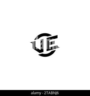 VE initial game logo, banner design for your e-sports or streaming team Stock Vector