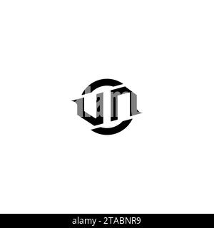 VN initial game logo, banner design for your e-sports or streaming team Stock Vector