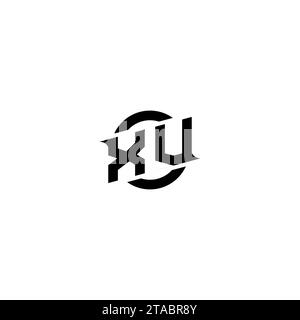 XV initial game logo, banner design for your e-sports or streaming team Stock Vector