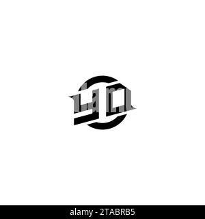 YD initial game logo, banner design for your e-sports or streaming team Stock Vector