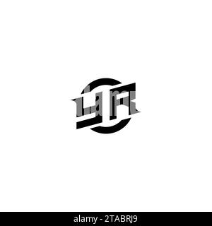 YR initial game logo, banner design for your e-sports or streaming team Stock Vector
