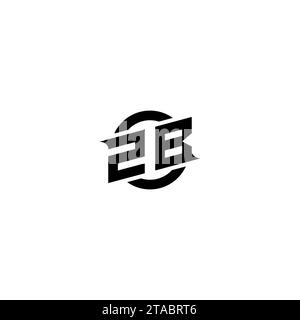 ZB initial game logo, banner design for your e-sports or streaming team Stock Vector