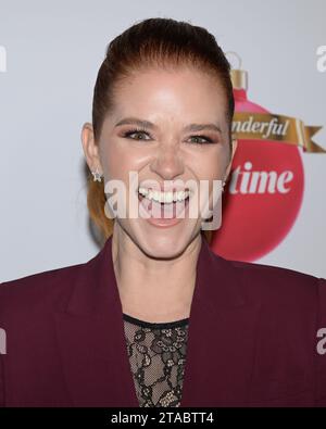 November 28, 2023, Beverly Hills, California, USA: Sarah Drew attends the Gift of a Lifetime/Blue Star Families Charity Event. (Credit Image: © Billy Bennight/ZUMA Press Wire) EDITORIAL USAGE ONLY! Not for Commercial USAGE! Stock Photo
