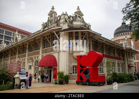 The I love (heart) KL sign at Kuala Lumpur City Gallery at Merdeka Square,Kuala Lumpur ,Malaysia Stock Photo