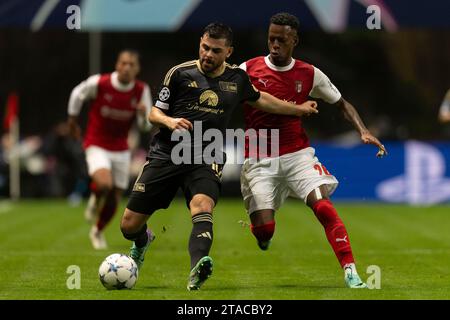 Braga, 11/29/2023 - Braga hosted, this evening, Union Berlin Borja Credit: Atlantico Press/Alamy Live News Stock Photo