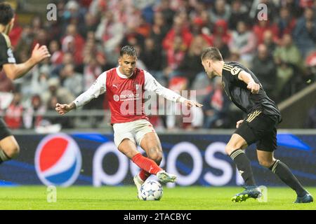 Braga, 11/29/2023 - Braga hosted, this evening, Union Berlin Andr&#xe9; Horta Credit: Atlantico Press/Alamy Live News Stock Photo