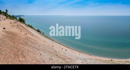 Sleeping Bear Dunes National Seashore, Empire, Michigan, USA Stock Photo