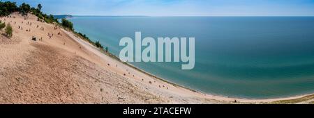 Sleeping Bear Dunes National Seashore, Empire, Michigan, USA Stock Photo