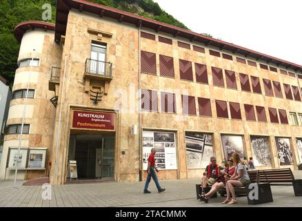 Vaduz, Liechtenstein - June 02, 2017: The stamp museum (Postmuseum) in Vaduz, Liechtenstein. Stock Photo