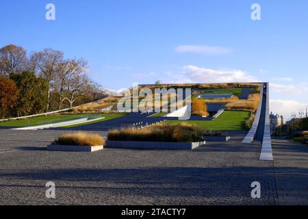 New Museum of Ethnography, Varosliget, City Park, Budapest, Hungary Stock Photo