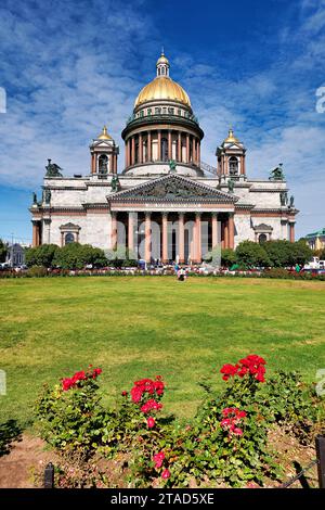 Russian Federation. Saint-Petersburg. Summer, August. New buildings in ...