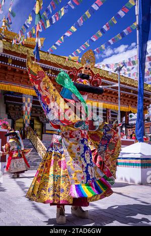 Celebration at gompa Leh Ladakh India Asia Stock Photo - Alamy